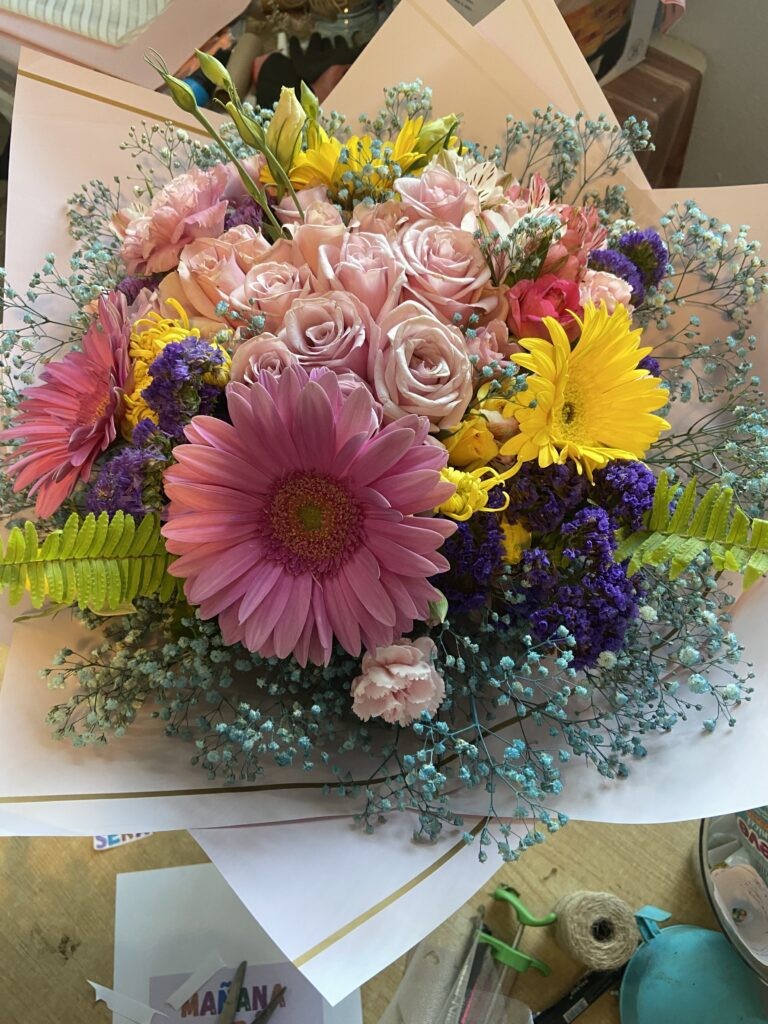 ramo para cumpleaños