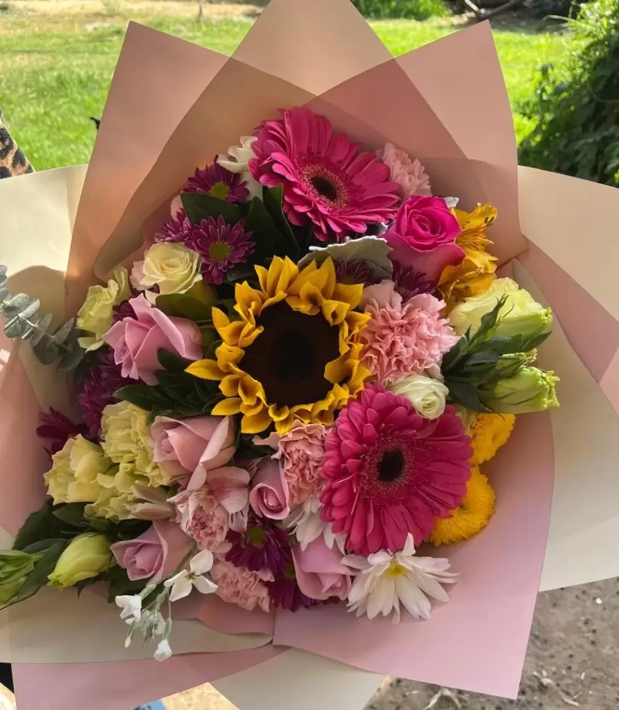 MIX con rosas rosita