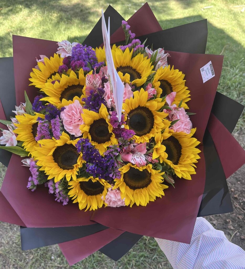 Ramo Amarillo Girasol