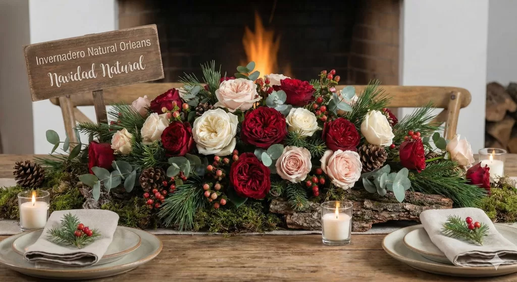 Arreglo de mesa 80cm